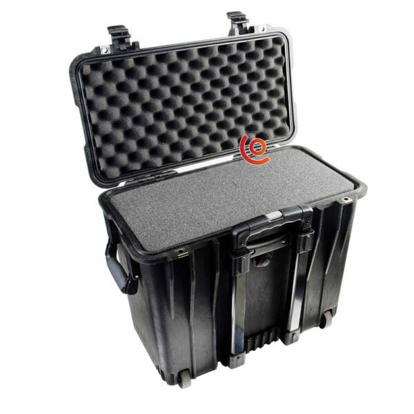 Valise peli 1440 noir avec mousse 1440-001-110E