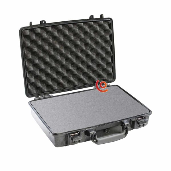 Valise peli 1470 noir avec mousse