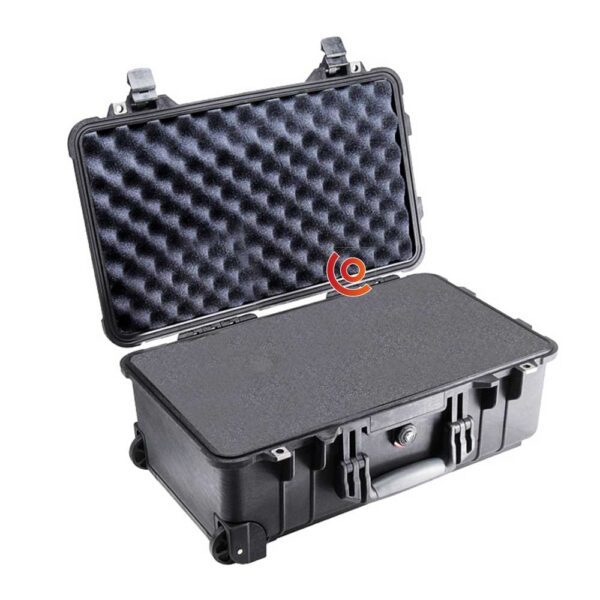 Valise peli 1510 noir avec mousse