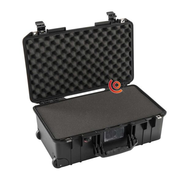 Valise peli air 1535 noir avec mousse