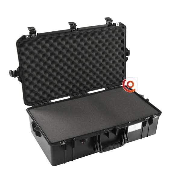 Valise peli air 1605 noir avec mousse