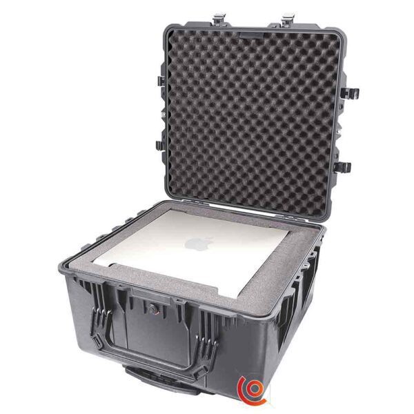 Valise peli 1640 noir avec mousse 1640-000-110E