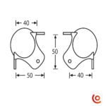 coin boule 4120 dessin technique