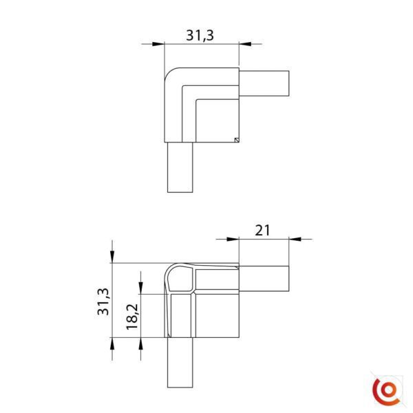 coin q4506 dessin technique