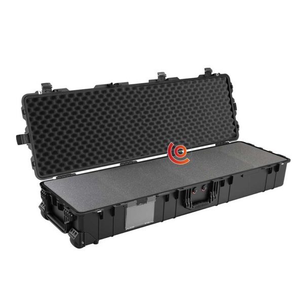 Valise longue peli air 1770 noir avec mousse 017700-0000-110E