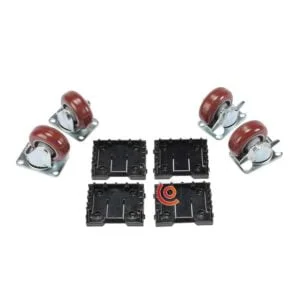 kit de 4 roulettes pour peli 0500, 0550 0500-340-000E