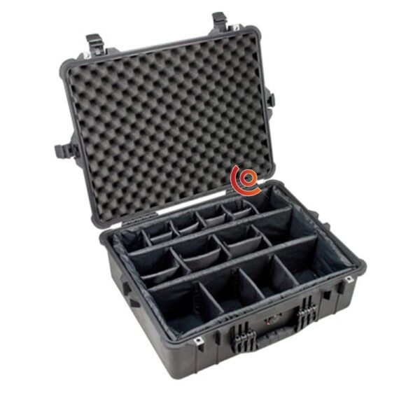 Valise peli avec cloisons divider 1600 1600-004-110E