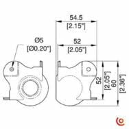 coins boule empilable R5 c1351-01-R5z