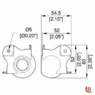coins boule empilable R5 c1351-01-R5z