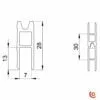 profilés q6502f easycase dessin technique