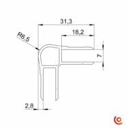 profilé easycase casemaker q6506 dessin technique