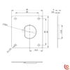 Kit fermoir Capot plat – Image 4