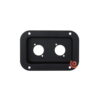 Cuvette métallique pour connecteurs XLR D0604k