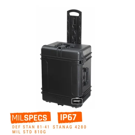 Valise étanche antichocs petit prix ermet 241 noir