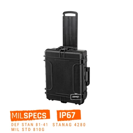 Valise étanche antichocs petit prix ermet 242 noir