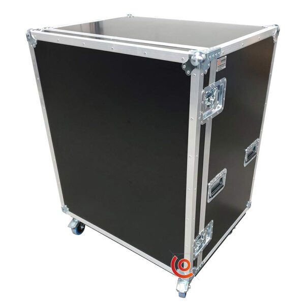 Flight case morsport 14 bacs conex sport auto-moto brun