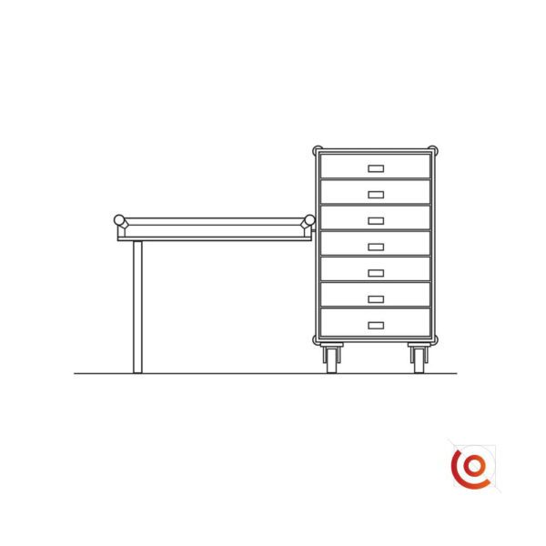 réceptacle embase pour clou de fixation 87987-2