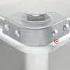 Coin en fonte d'aluminium caisse aluminium defender skb