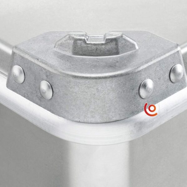 Coin en fonte d'aluminium caisse aluminium defender skb