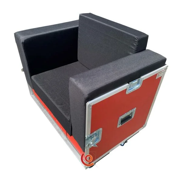 FLight case salon pour course auto moto motorsport pvc rouge