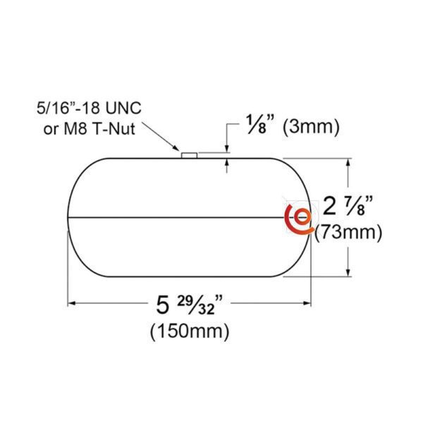 amorti pour caisse ou palette, 7225-M8 plan technique