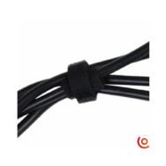 Lot de 10 serre-câbles Velcro noir VT2215