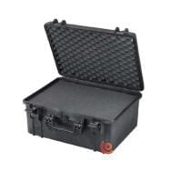 Valise étanche antichocs petit prix ermet 248 noir avec mousse