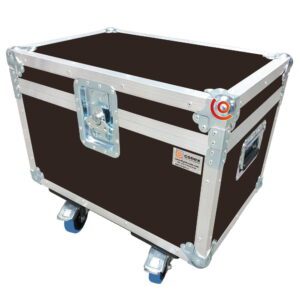 Flight case sur mesure 600 x 400 x 400 mm conex brun