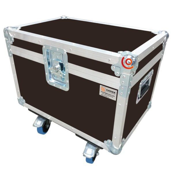 Flight case sur mesure 600 x 400 x 400 mm conex brun