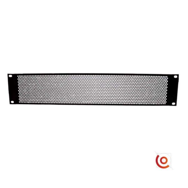 Panneau d’aération rackable en acier 2U 87222VR-1