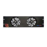 Panneau de ventilation rackable 3U double ventilateur fp02-q-3u