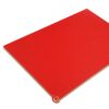 panneau de bois en contreplaqué recouvert d'un film pvc vinyle rouge x10090k20rk01