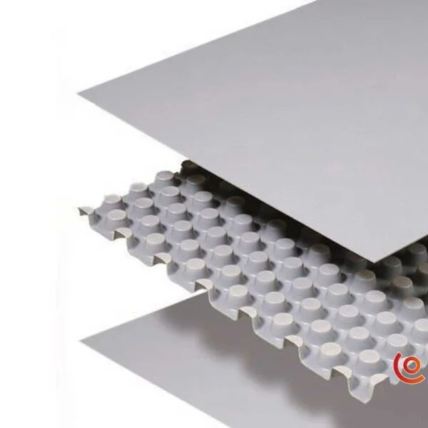 panneau plastique alvéolaire polypropylène cone-pearl 7 mm flight case sur mesure