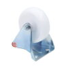 Roulette fixe en nylon blanc de 100mm roul-10-fixe-2