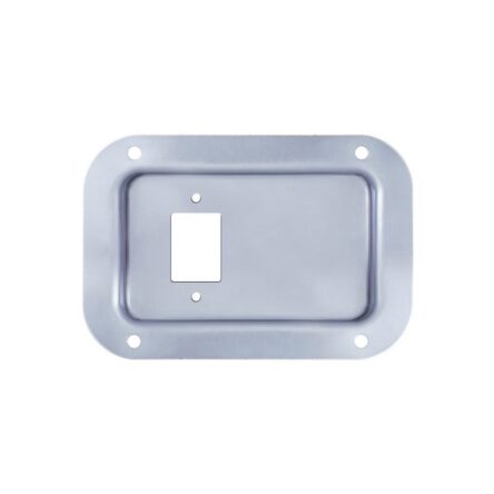 Cuvette percée pour 1 connecteur IECC secteur D0941-10Z