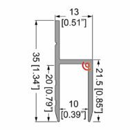 Profilé en h pour fabriquer son flight case plan technique