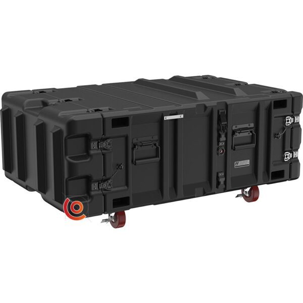 CLASSIC-V-4U-M6 rack peli suspendu avec roulettes 19 pouces