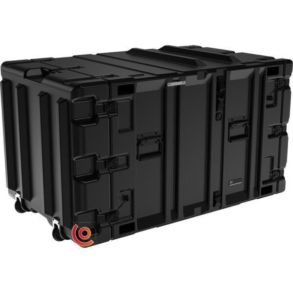 CLASSIC-V-9U-M6 rack peli suspendu avec roulettes 19 pouces