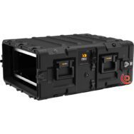 SUPER-V-4U-M6 rack peli suspendu avec roulettes