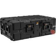 SUPER-V-4U-M6 rack peli suspendu avec roulettes