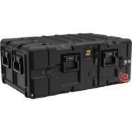 SUPER-V-5U-M6 rack peli suspendu avec roulettes