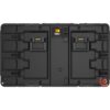 SUPER-V-7U-M6 rack peli suspendu avec roulettes