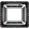 SUPER-V-9U-M6 rack peli suspendu avec roulettes