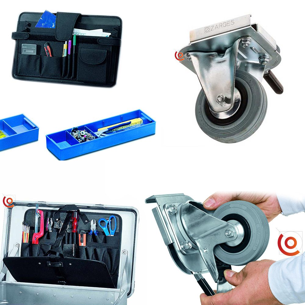 Accessoires de caisses aluminium zarges et defender conex-online