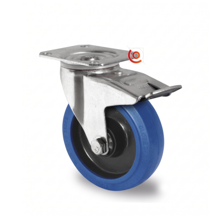 roulette 125 mm avec frein