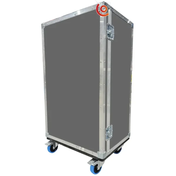 flight case de rangement motorsport 5 bacs de rangement gris foncé