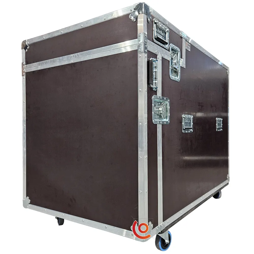 Flight case sur mesure porte avant