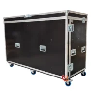 Flight case motorsport catering frigo 2 portes