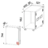 rack case 16u pour système électronique dessin technique