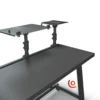 Table pour DJ avec support pour enceintes et ordinateur